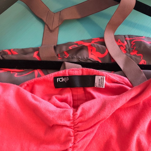 Sexy Hot-Pink & Dark Silver Summer Dress - Picture 5 of 7